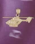 Helicopter 4465 1.8 grams 14 Kt. Gold pendant Actual size is 5/8 Helicopter 4465 1.8 grams 14 Kt. Gold pendant Actual size is 5/8